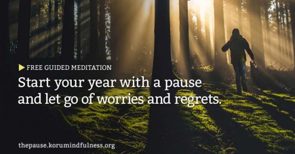 Free guided meditation for the new year